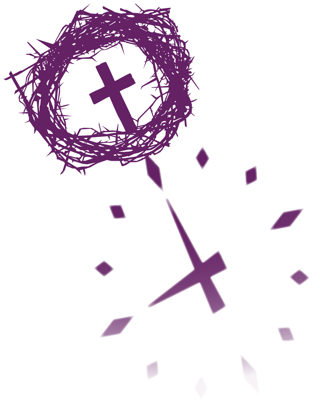Logo Purple - just the cross